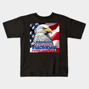 Proud American eagle Kids T-Shirt